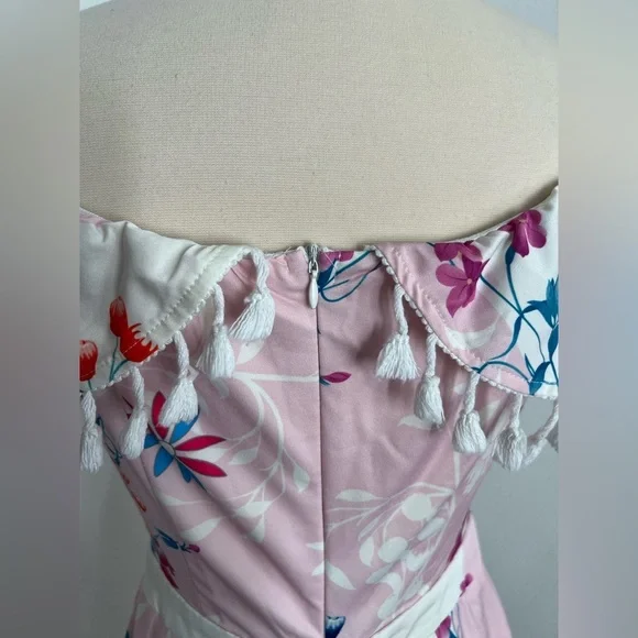 Pink Floral Romper - Picture 6 of 10